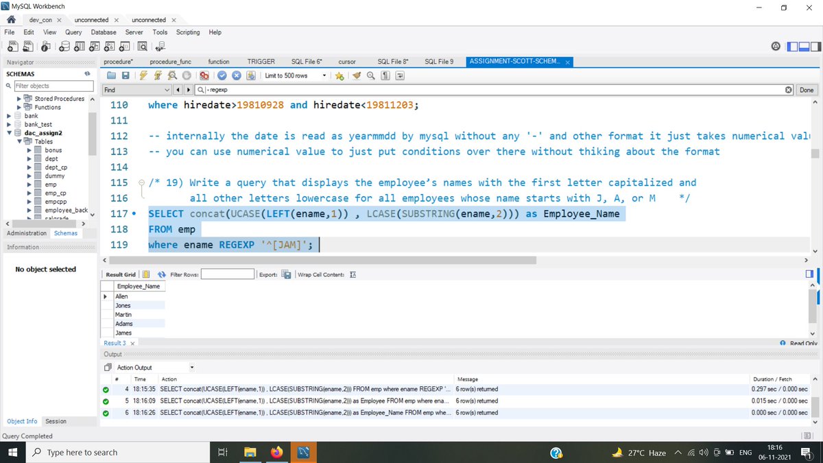 ankit_82_'s tweet photo. 3. What Amazed me was that in Linux I used it with Grep command to search Process and Files  and also in MYSQL to search fields and there are several such use cases. https://t.co/59WDoaRF8C