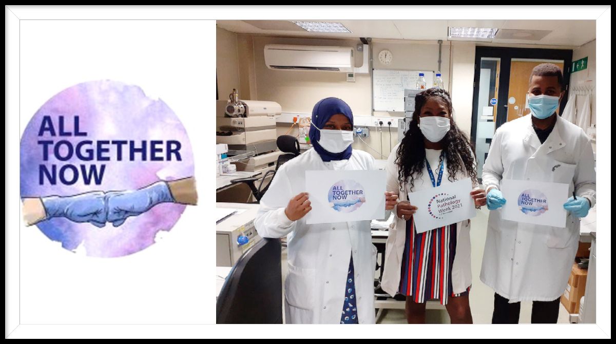 Did you know? ❓  Our new-born screening laboratory is the largest in the UK, with 125,000 new-borns screened at GOSH every year.

Meet Mazeda, Joanna and Osman, our GOSH pathologists, who help make this possible. 

#AllTogetherNow #PathologyWeek