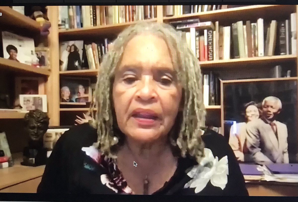 So excited to experience one of our champions, <a href="/CharlayneHG/">Charlayne H-G</a>, open up the <a href="/GASocStudies/">GA Council for SS</a> Virtual Conference as Keynote Speaker!  #CivilRights #UGA #gcss21