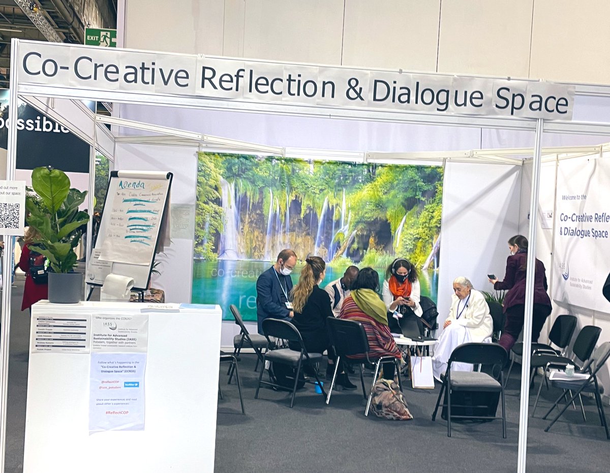 With so many requests to meet at #COP26 - here’s the perfect place for meaningful dialogues. 🔜 I am hosting a session on the 8th of NOV at 1:30PM on #planetaryhealth Join us @ReflectCop ⬇️🙏🏻 @w_leadersph @IASS_Potsdam