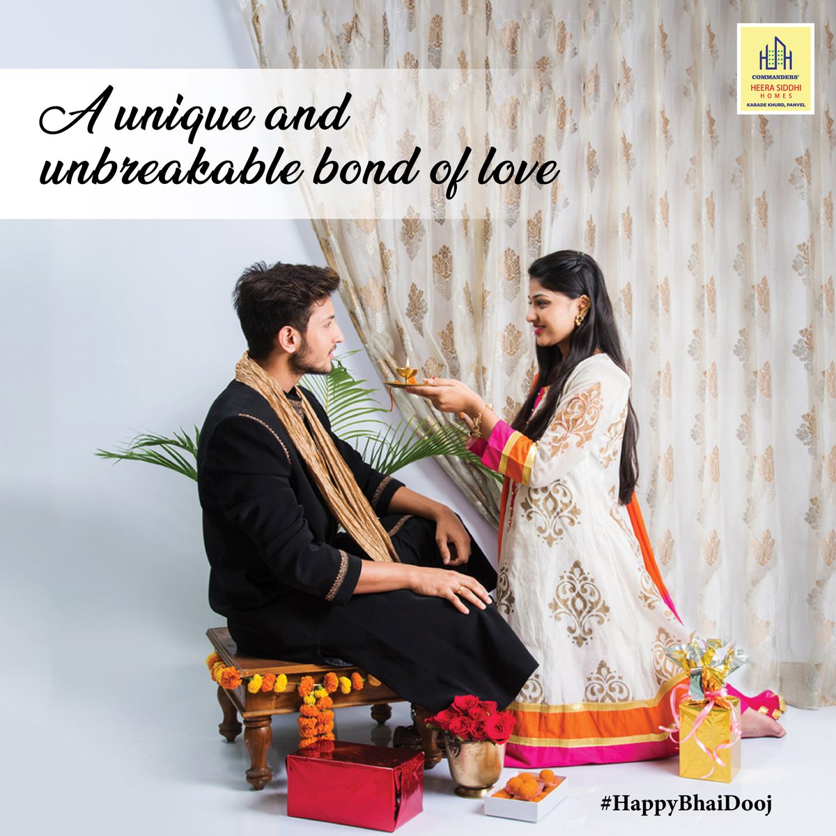 HeeraSiddhi's tweet photo. Love and care between siblings is something unique. Let's celebrate this unique unbreakable bond this bhaidooj.  

Visit our site: https://t.co/mUCZViFV4K
Contact us : 7620440000 / 02227464512

#BhaiDooj #Diwali #bhaibehen #brothersisterlove #HappyBhaiDooj2021 #BhaiDuj2021 https://t.co/9eZ75hlrir
