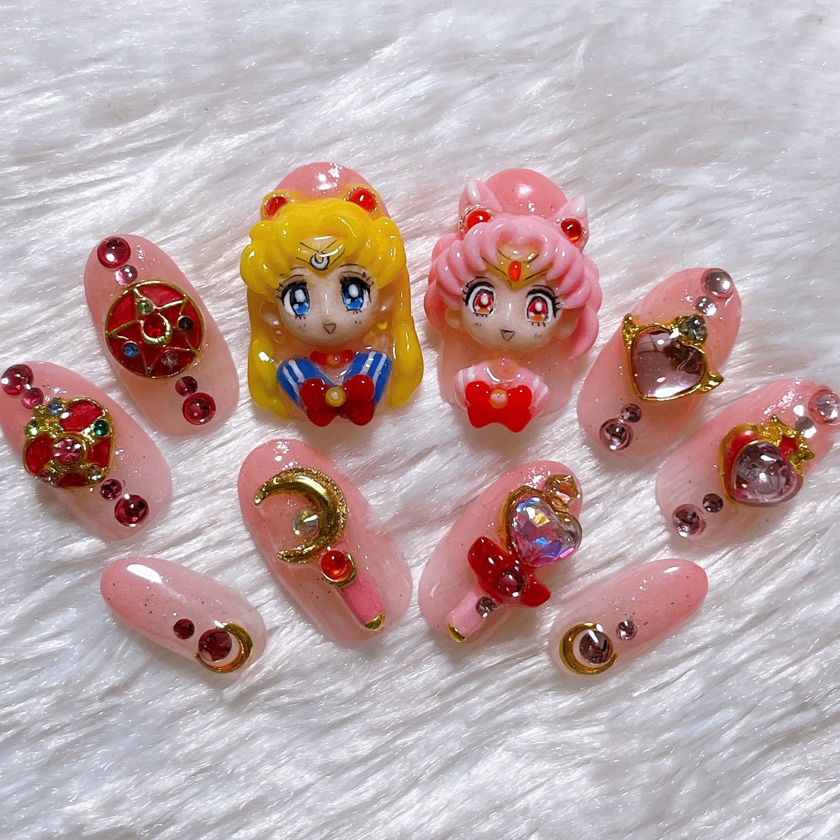 ネイルチップ セーラームーンイメージネイルチップ