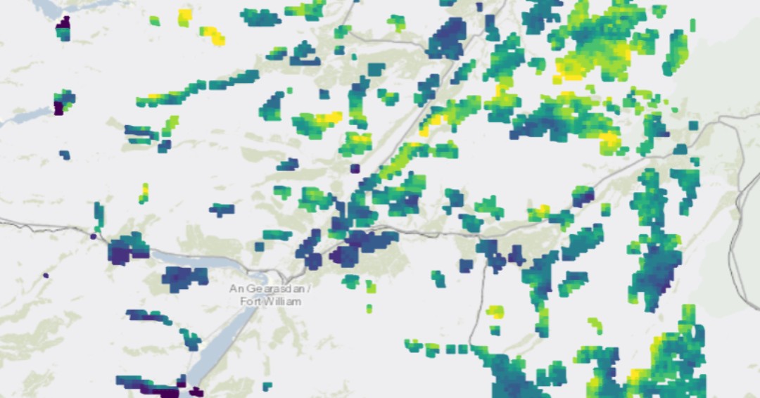 OrdnanceSurvey's tweet photo. The Peatland Health Index was created by combining multiple layers of satellite imagery, helping us understand the trends and challenges of such an important environment.

Visit us at the #COP26 Green Zone, or view the StoryMap: https://t.co/FQ2KWxrfm1 #TogetherForOurPlanet https://t.co/VMjwuHWsan