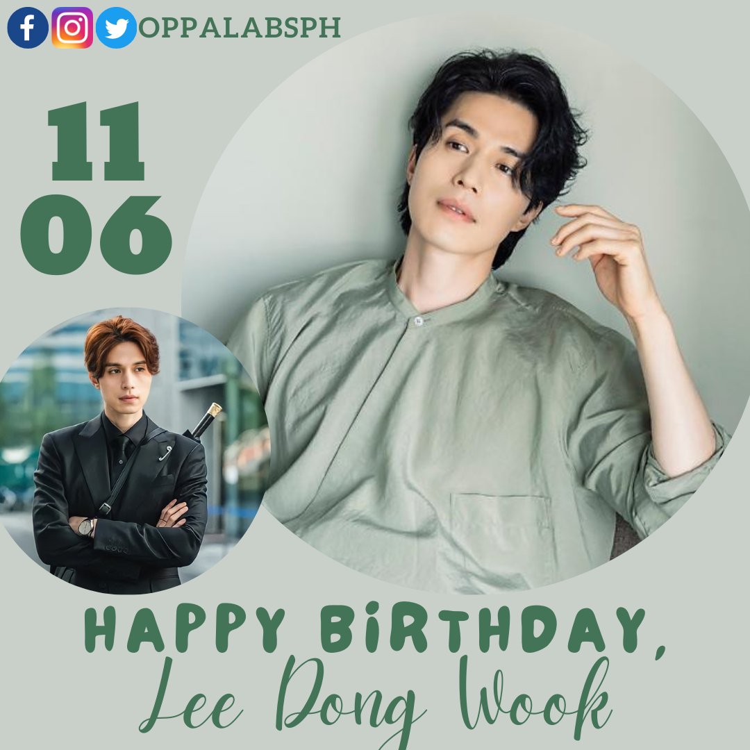 Happy Birthday Lee Dong Wook!  