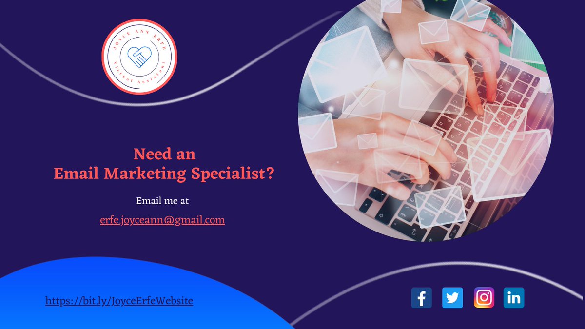 erfe_joyce's tweet image. Without an email marketing specialist, a digital marketing plan is nothing. These people are familiar with the technical aspects of email marketing, such as driving traffic, obtaining conversions, and cultivating relationships with both new and old customers. 📧🙂
#EmailMarketing