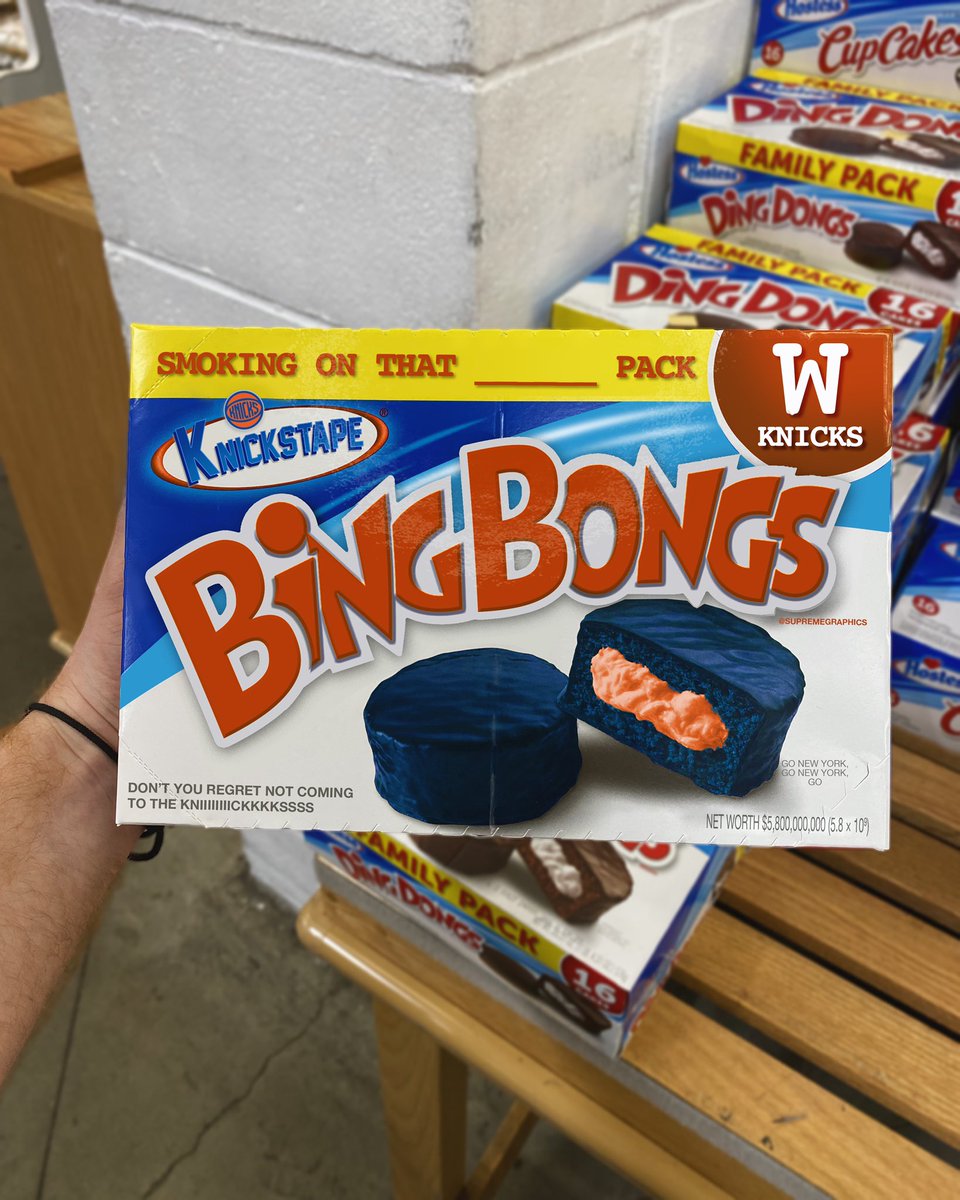 BING BONG 🔸🔹🔸🔹KNICKS WIN
•
<a href="/madbrickout/">mad brick</a> inspired me to make this one. If you’re a Knicks fan definitely go shoot him a follow for some fire designs 🔥