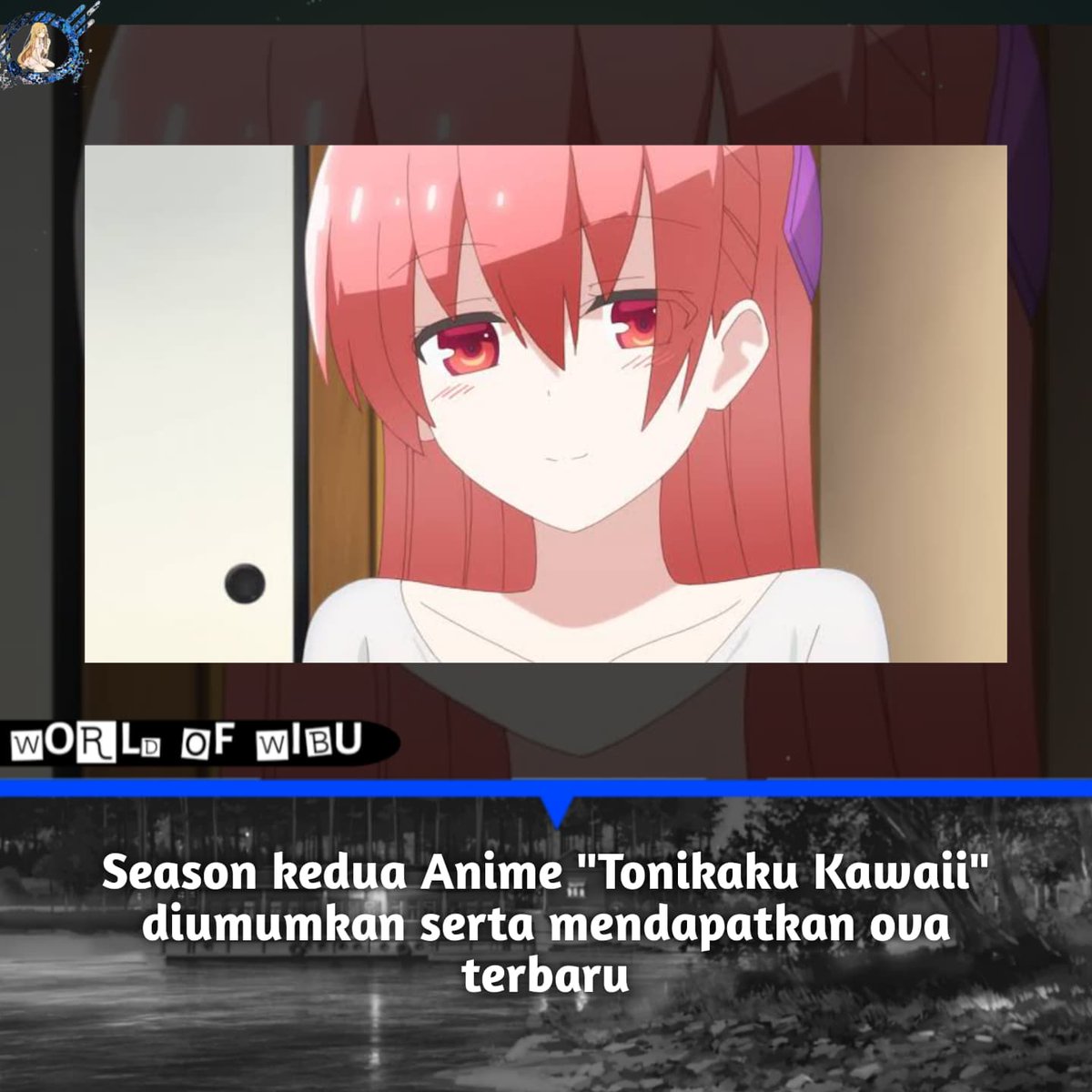 wibu_world's tweet photo. Anime "Tonikaku Kawaii"

Studio : -

Info lebih lanjut akan diumumkan dalam waktu dekat

#anime #worldofwibu #wibu #otaku
#wibuindonesia #otakuindo #amvindo
#animelovers #newanime #bestanime #kawaii #tonikakukawaii #tsukasa https://t.co/j8ys89pZmI