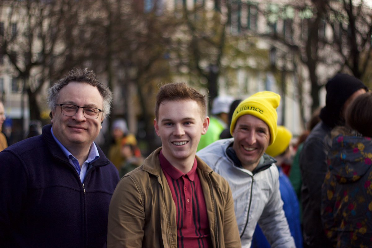 Eรณin Tennyson MLA (@eointennyson) on Twitter photo It was a real honour to address the thousands who turned out for the #COP26ย Climate Rally in Belfast on behalf of <a href="/allianceparty/">Alliance Party</a>.
Climate change and inequality are concurrent crises. Only a Green New Deal can deliver the urgent and radical change we need. It was a real honour to address the thousands who turned out for the #COP26ย Climate Rally in Belfast on behalf of <a href="/allianceparty/">Alliance Party</a>.
Climate change and inequality are concurrent crises. Only a Green New Deal can deliver the urgent and radical change we need.