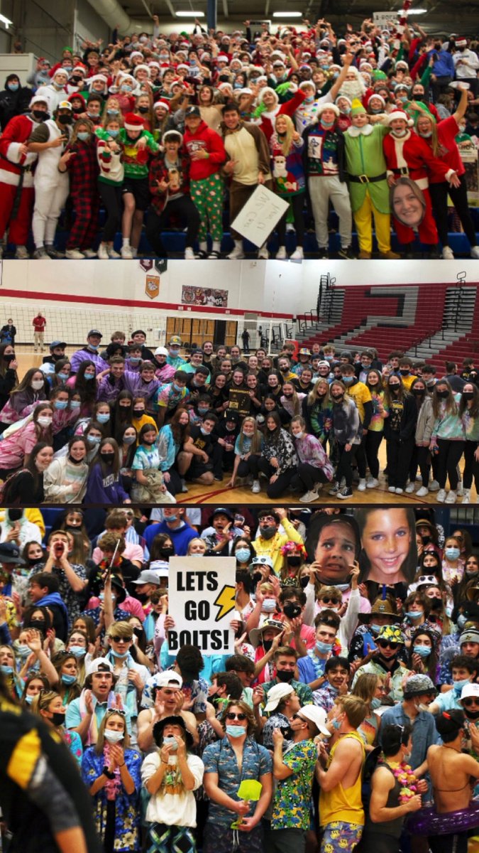 tboltsvb's tweet photo. The best student section! @tboltstorm , we cannot thank you enough!!🤍⚡️ https://t.co/Z2iuJIaFBj
