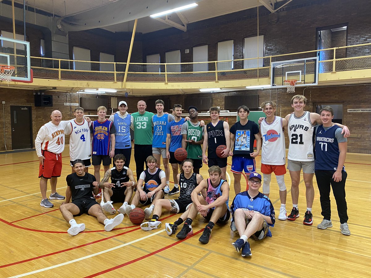 The only thing better than having a good Saturday morning practice is having it during Jersey Day! 

Lots of speculation on if that was REALLY <a href="/coachbbjork/">Brad Bjorkgren</a> Simpson Jersey when he played here…