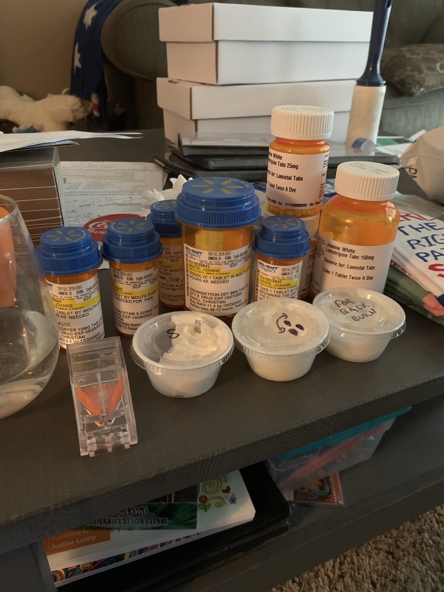 Welcome to my meds world. In a week or so I’m hoping to start cutting back.