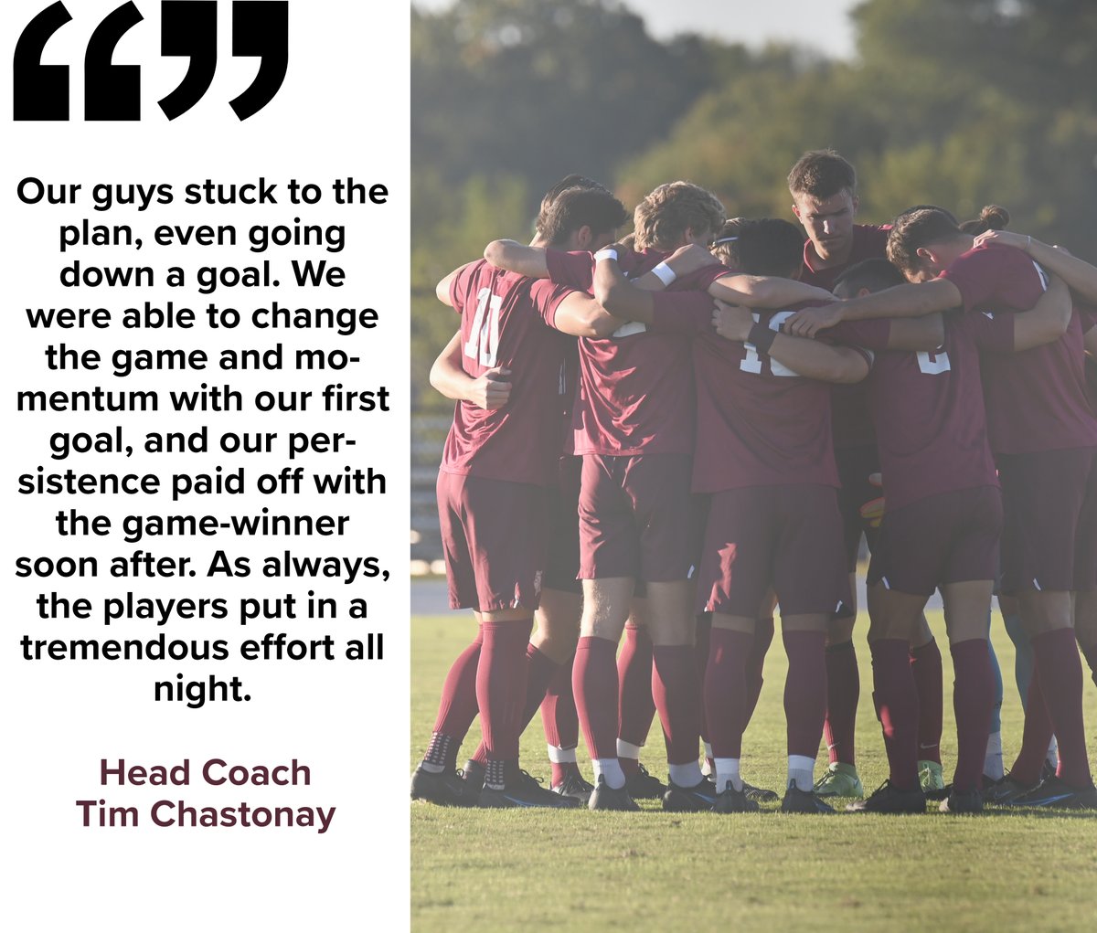 BUKnightsMSOC's tweet photo. Battled yesterday.

Back tomorrow in the #ASUNSoccer Semis. https://t.co/2ALf79ByCQ