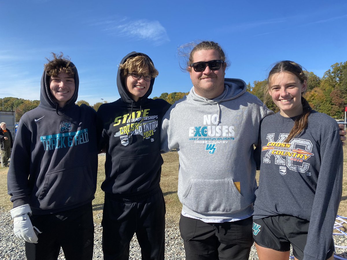 Congratulations to the #runnercats who competed at the <a href="/NCHSAA/">NCHSAA</a> 3A XC championships. Josh Hendren finished 49, Lance Surles 64th and on the women’s side, CC Hamrick finished 18th. We’re super proud of you all