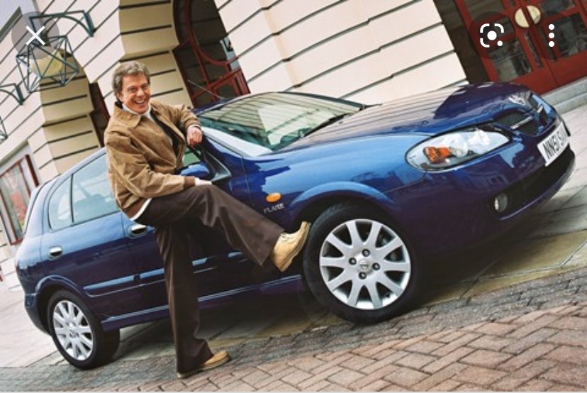 A belated tribute to the late and lovely #LionelBlair who I had the huge pleasure to work (and line dance) with for a few months. Always charming, never precious. And as you can see from the resulting PR pic with a Nissan Almera Flare…, happy to raise a leg. ‘5,6,7,8..’ RIP.