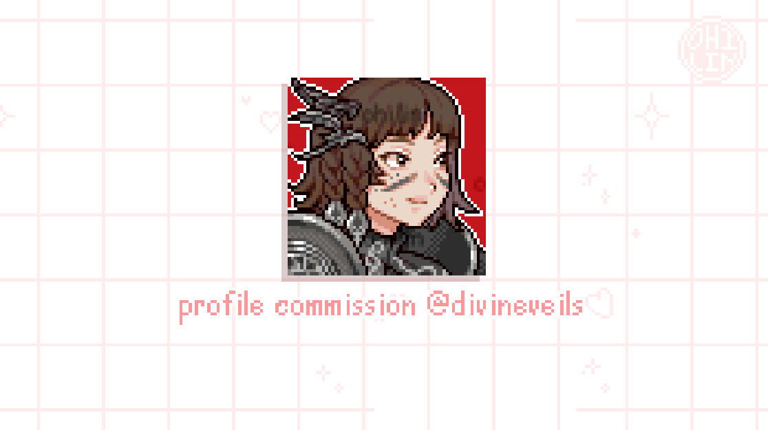 💖 Profile Comms 💖

#pixelart  #ドット絵 #twitch 