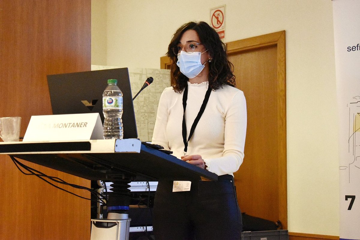 GSefm's tweet photo. La última charla de estas jornadas nos la da Alba Montaner, del @cnd_docencia sobre la gestión de la dosimetría del personal #1aJornadaCurie #IDMP2021 @SEFM15 https://t.co/TUTXLUeYGL
