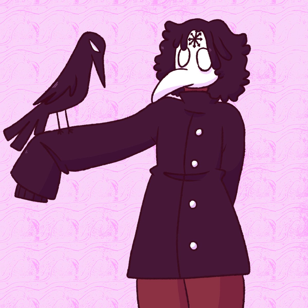 d0gfangs_'s tweet photo. another johnnascus fanart, this time it's them as a plague doctor #johnnascus #johnnascusfanart #fanart #digitalart #art #artwork #painttoolsai2 #cartoon #cartoonart #plaguedoctor #digitalfanart #commissionsopen https://t.co/Mr7GN1XzsV