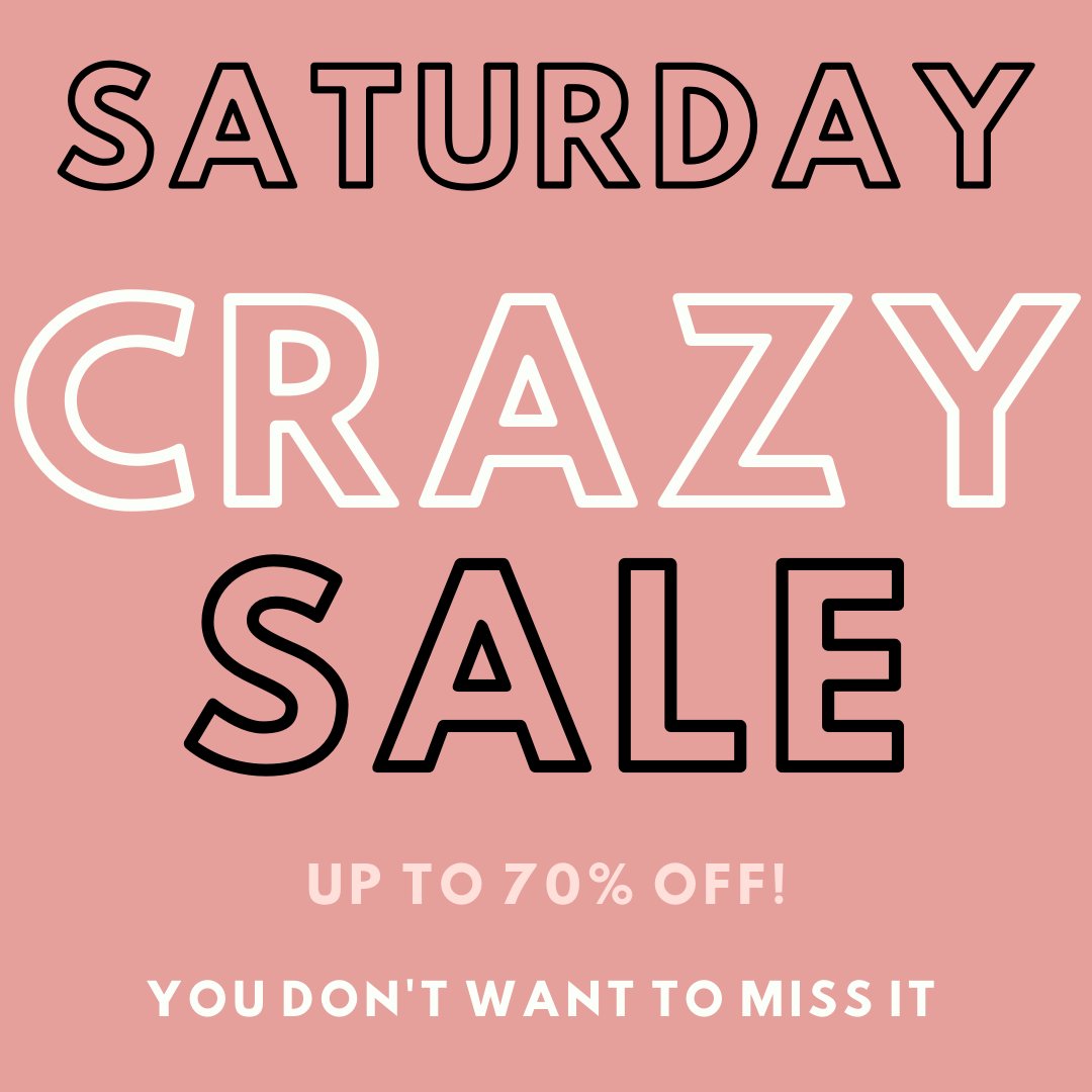 MOO's Saturday SALE RAIL 6PM every Saturday- mailchi.mp/moo-boutique.c…