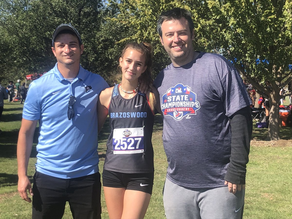 BrazoswoodXC's tweet photo. Very  proud of this young lady! Maya gave it her all today and got 75 in the girls 6a race @bportisdsports https://t.co/TDQE62sjMW