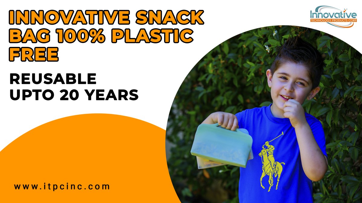 InnovativeCorp's tweet photo. Innovative Snack Bag 100% Plastic Free, Reusable upto 20 Years.

#greenpeace #plasticpollution #plasticfree #saveouroceans #savetheplanet #ecofriendly #stopplastic #fruits #ovensafe #microwavesafe #sousvide #sousvidecooking #cooking #Kitchen #gogreen  #highgradesilicone #cocking https://t.co/cLKNULxf8v