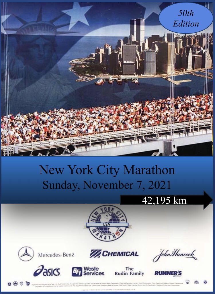 Day-1 before the Start of the Greast @nycmarathon    This historical race is back after 1 year of absence for the 50th Edition Marathon !               Get Ready #NYC #NYCMarathon2021 #NYRR #TCSNYCMarathon #race #evenement #internationalday #50YearsRunning #risingNYRR #L3APASCF