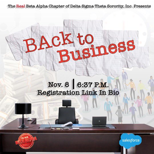 So you’ve just secured that dream job- but what actually happens next? Join the BADST with special guest presentations from SalesForce on November 8th at 6:37 PM via ZOOM to learn the REAL truth that comes with being a working woman.