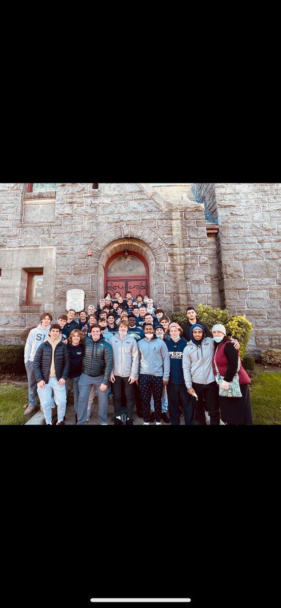 St. John’s Prep Football (@stjohnsprepfb) on Twitter photo Proud to coach these guys. Played a tough game last night and show up next morning to serve at Shepard’s Kitchen food pantry in Somerville. Bigger than 🏈 Special shout to captain Matt Mitchell for helping to organize. #servantleadership #115. <a href="/sjpathletics/">SJP Athletics</a> Proud to coach these guys. Played a tough game last night and show up next morning to serve at Shepard’s Kitchen food pantry in Somerville. Bigger than 🏈 Special shout to captain Matt Mitchell for helping to organize. #servantleadership #115. <a href="/sjpathletics/">SJP Athletics</a>