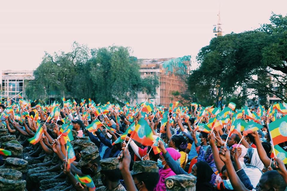 adam_kungu's tweet photo. When a nation stands, nothing can defeat the power of the people. Thank you #Ethiopia. https://t.co/Knh2ijO8vG