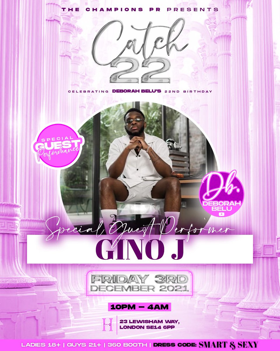 KwamzOriginal's tweet photo. @officialcurtisj &amp; @Ginoj100 Will Both Be Live @ Catch 22!✨ https://t.co/bpEE6ga26x