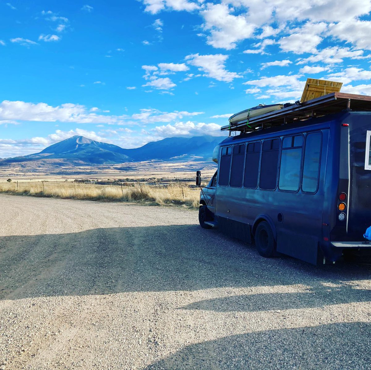 SignatureTrkCtr's tweet photo. Enjoying a break just outside La Vida, Colorado on our way to Arizona.
.
.
.
.
.
.
.
.
.
#buslife #busliving #busconversion #tinyhouse #tinyhome #tinyhouseonwheels #skoolie #skoolieconversion #skooliefamily #skoolielife #skoolielove #skoolieliving #skoolie life adventure https://t.co/PxpZfX2GqU