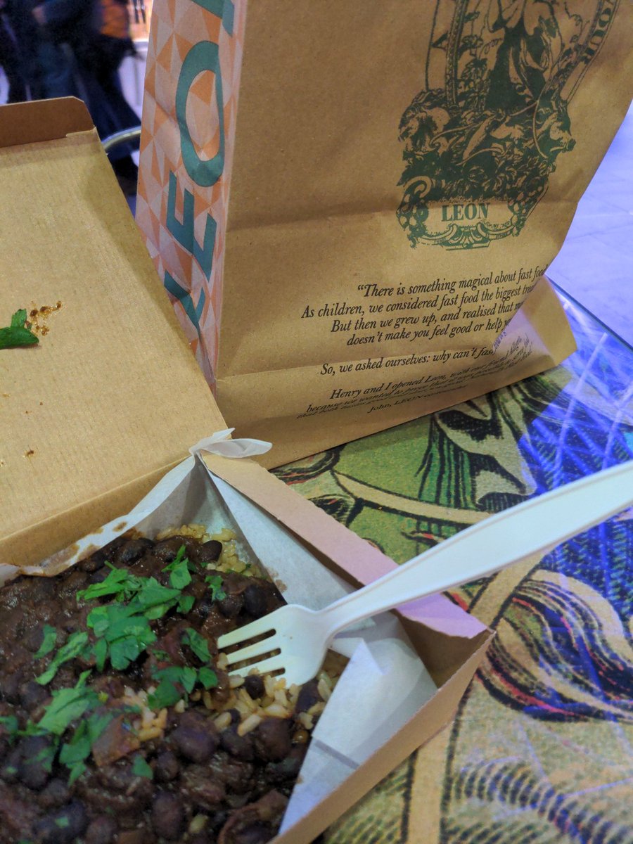 elisaforlife's tweet photo. Love a #vegan #glutenfree hit from @leonrestaurants after a day in London and #greatvalue too https://t.co/4bd37iM0pc