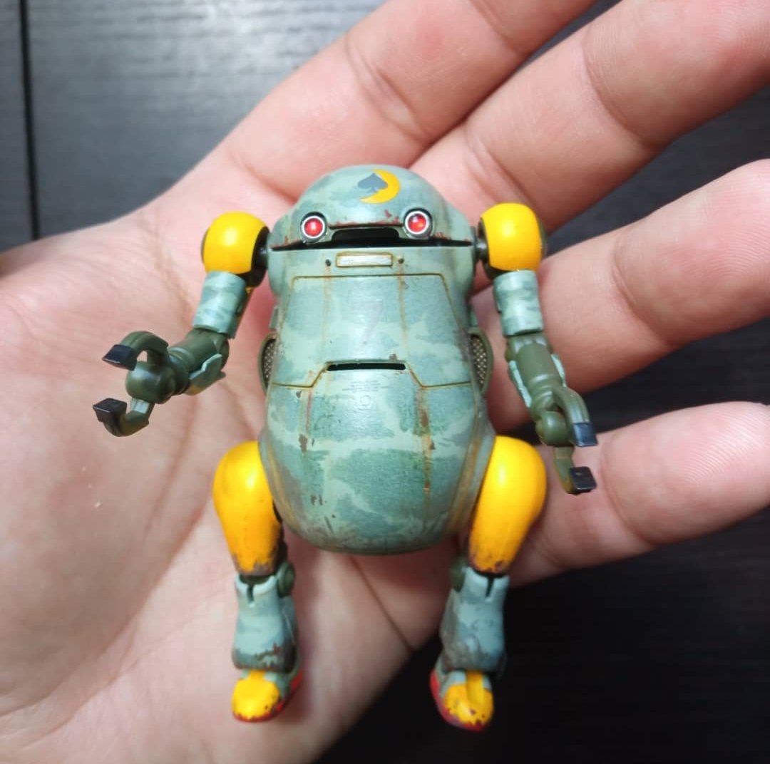 Kaek_art's tweet photo. Custom painted Mechatro 1/35, finished! #mechatro #mechatrowego #hasegawa #modelkitpainting https://t.co/FnZCBflWQ0