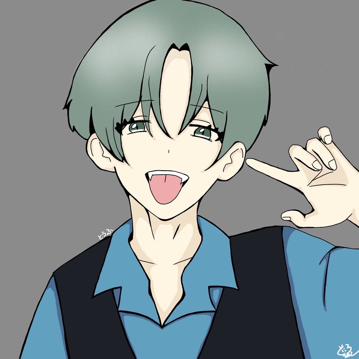 neco_reality's tweet photo. かっくぃ〜！！く描けた⸜(* ॑꒳ ॑*  )⸝ https://t.co/9JMqTQ70N5