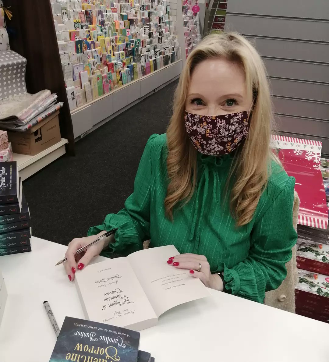 Huge thanks to everyone who came along to my book signings today <a href="/easons/">Eason</a> in Enniscorthy and Wexford. I had a fantastic time talking to people about my <a href="/AnPostIBAS/">An Post Irish Book Awards</a> nominated book The Legend of Valentine Sorrow <a href="/PoolbegBooks/">Poolbeg</a> 📚