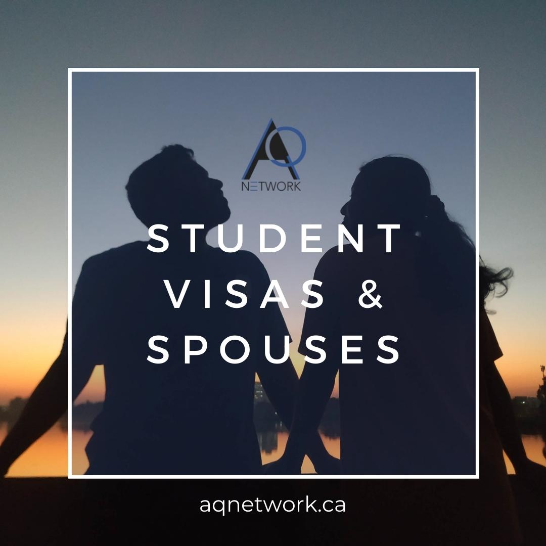 aq_network's tweet photo. Another benefit of studying in Canada as an international student is that your spouse could be eligible to receive an open work permit for the duration of your program! https://t.co/thQIjLdWp6