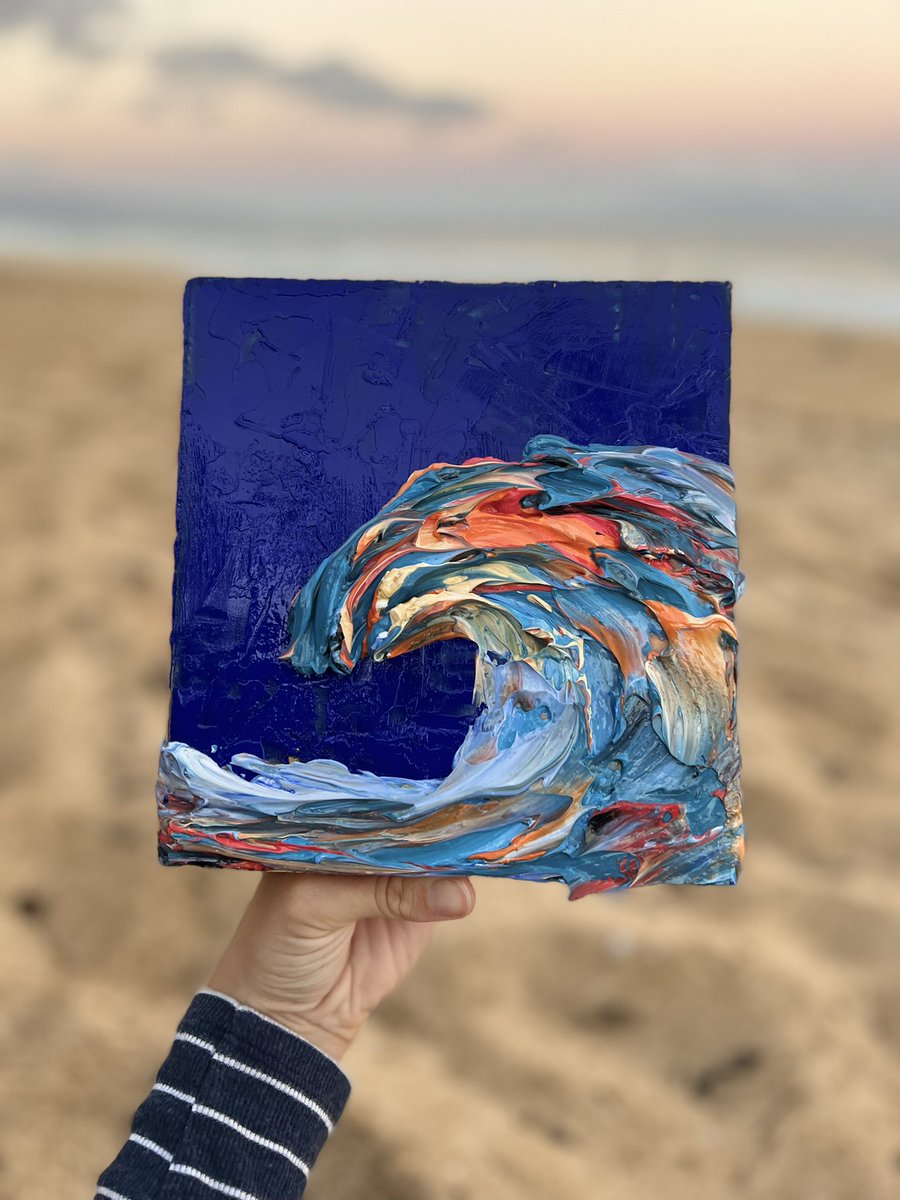 islandawakening's tweet image. Day 16: I own my sexuality and creativity 

#secondchakra #chakrahealing #chakraart #art #painting #acrylicpainting #texture #textureart #sunrise