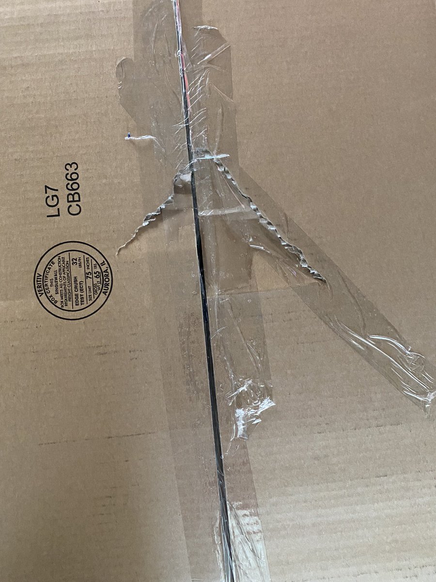 BuckeyeStacey's tweet photo. @LEGO_Group excited to get our home alone set.  When box is received damaged and set says sold out is there anything I can do to get a new box? https://t.co/0h76ovEQRw