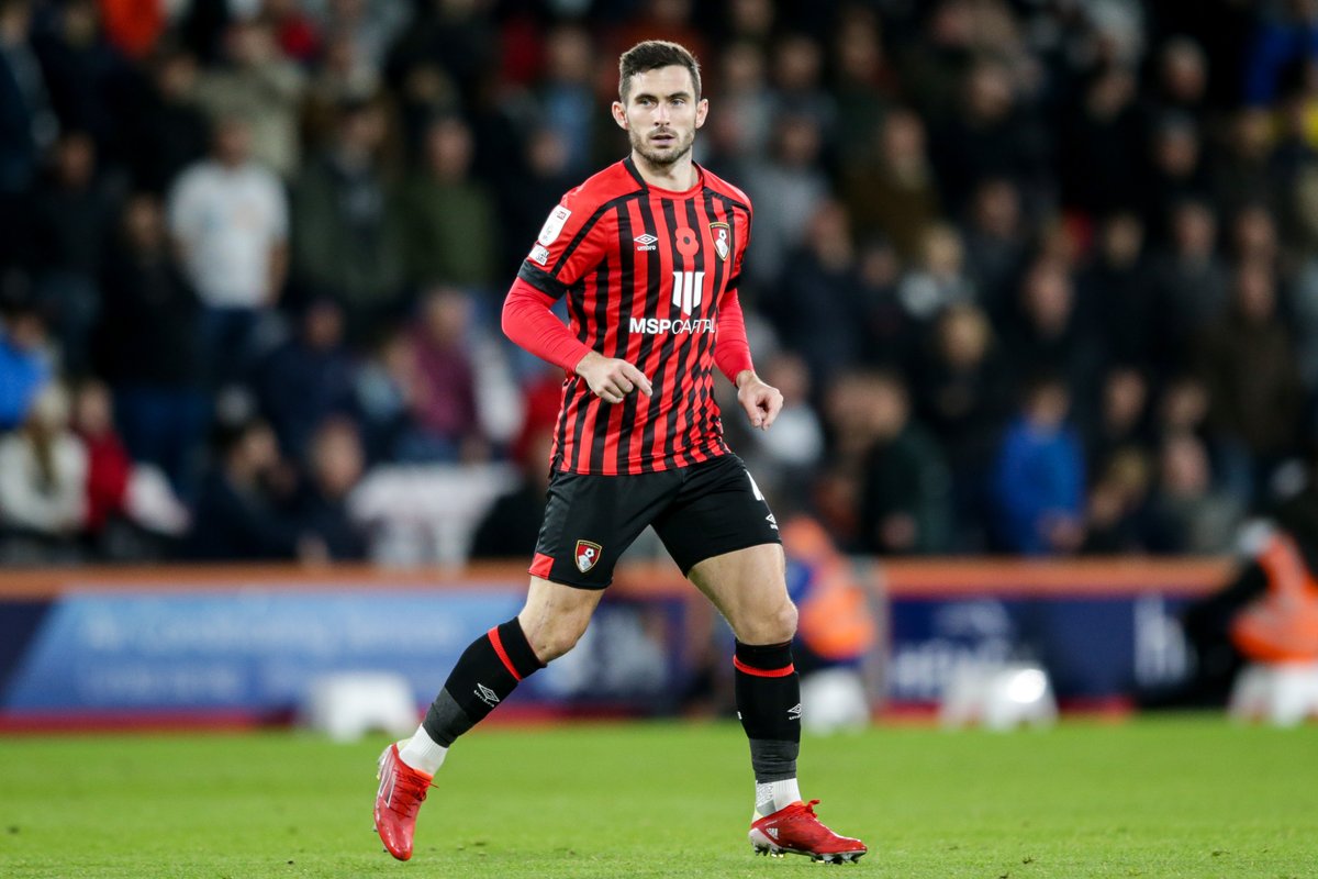 afcbournemouth's tweet photo. Welcome back, @lewiscook_ ❤️ https://t.co/Y9wsni0oMG