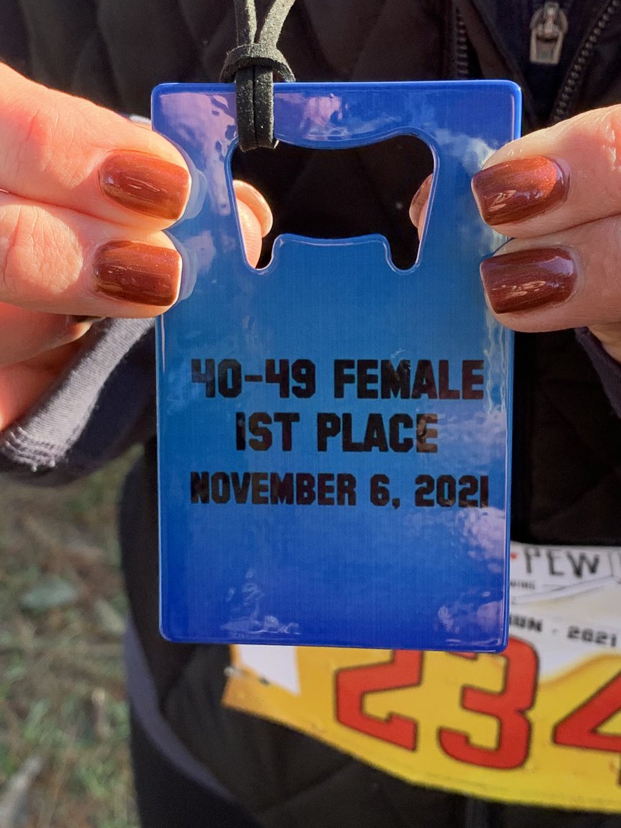 CoachWachel's tweet photo. It was a chilly morning for a race but it turned out to be a lot of fun! Of course, going home with a 1st place medal is always a bonus!! πββοΈππ₯ #runaddiction #foreverarunner #rungirl #backpew5k #runintexas #unstoppable https://t.co/AQiSxP31D0