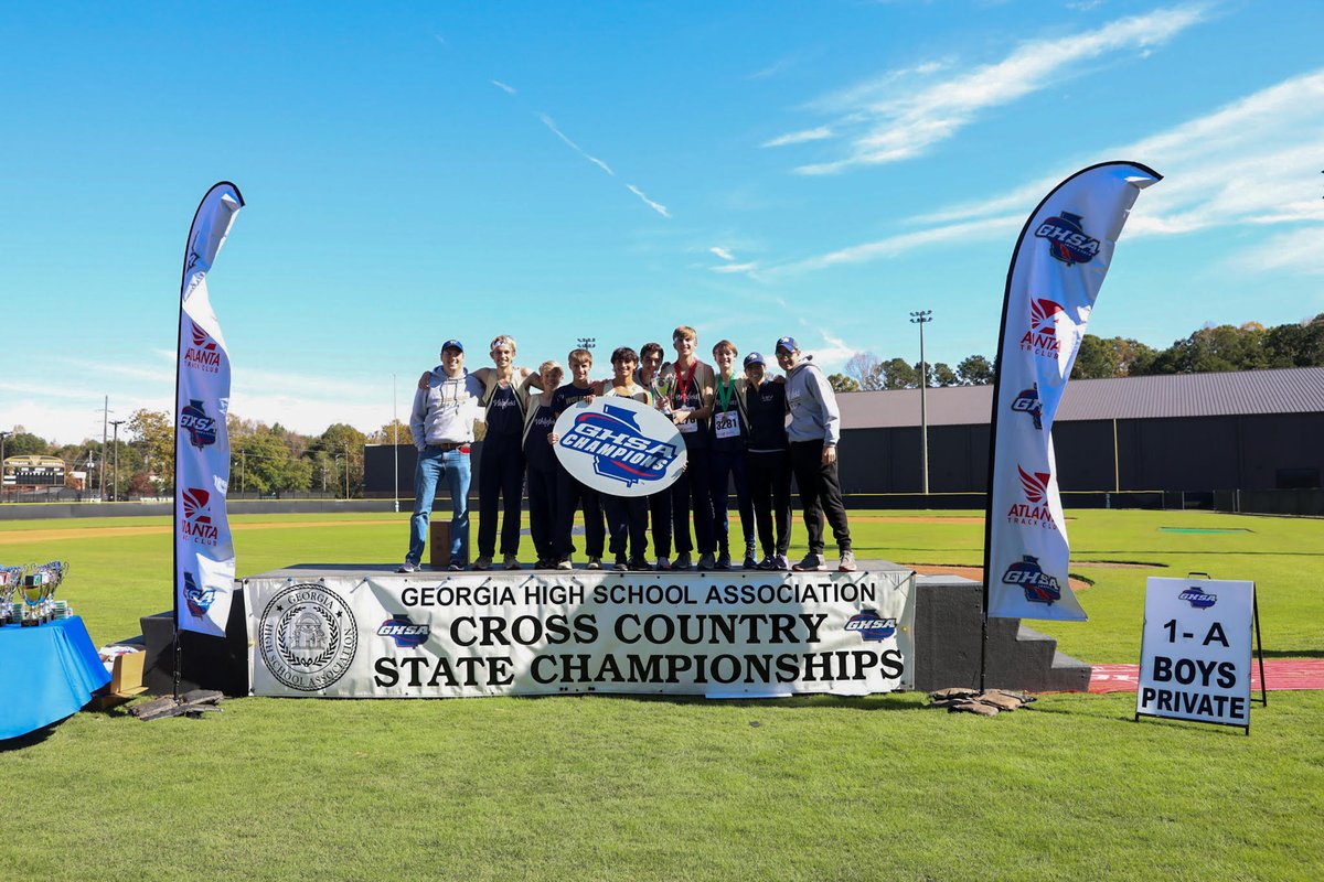 OfficialGHSA's tweet photo. Cross Country | A-Private Boys
Congratulations to #WhitefieldAcademy, the 2021 #APrivateBoys 🏆!

@ATLtrackclub @teamip
#PerfectTimingGroup @MilesplitGA https://t.co/uceWaFFZ3r