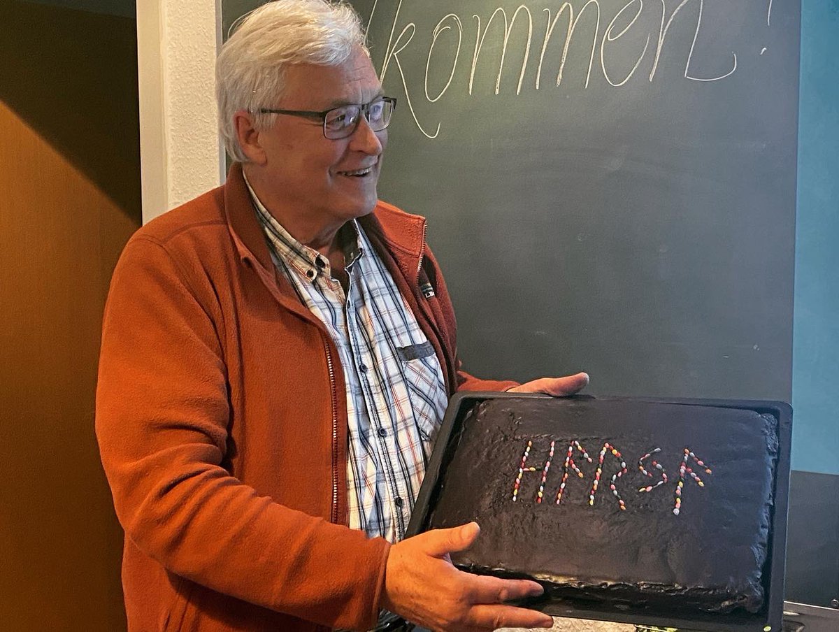 adamhyllested's tweet photo. Four hours of discussion on the interpretation of the #runic inscription HARJA on the #Vimose from 160 AD w/ talks by an archeologist, a #runologist and me as the linguist. The climax was when a cake bearing the inscription was brought in. Unlike the comb, the cake is no more! https://t.co/Yhpe6DvE14