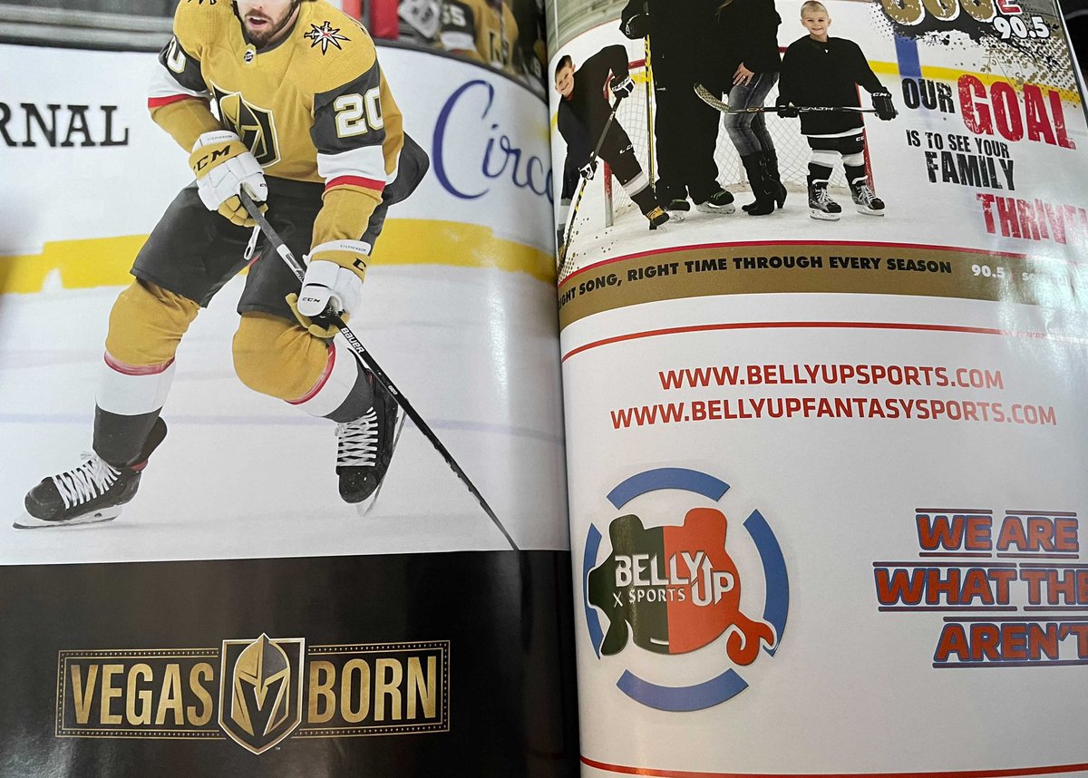 BellyUpHockey's tweet image. Did someone say Vegas Golden Knights yearbook?? Well look no further. We are in the @GoldenKnights yearbook now!!!!! #VegasBorn #HockeyTwitter 🎉🎉🎉