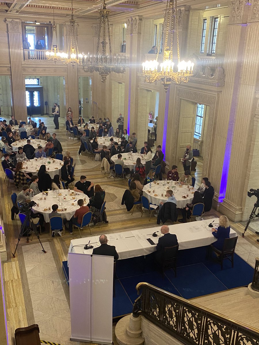 RobbieButlerMLA's tweet photo. Absolutely fantastic start for the Youth Assembly @niassembly today. Some interesting and articulate speakers and definitely a number of future politicians in the making #Hope #Youth #Future https://t.co/Dhxk1SvApC