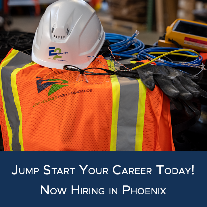 E2_Optics's tweet photo. Are you a fusion splicer looking for more than just another job? Join the E2 Optics family and jump start your career! Now hiring fusion splicers at our #Phoenix location.
https://t.co/MSyYRRdPef
#jobs #hiring #E2Optics https://t.co/OxGT4vXXf6