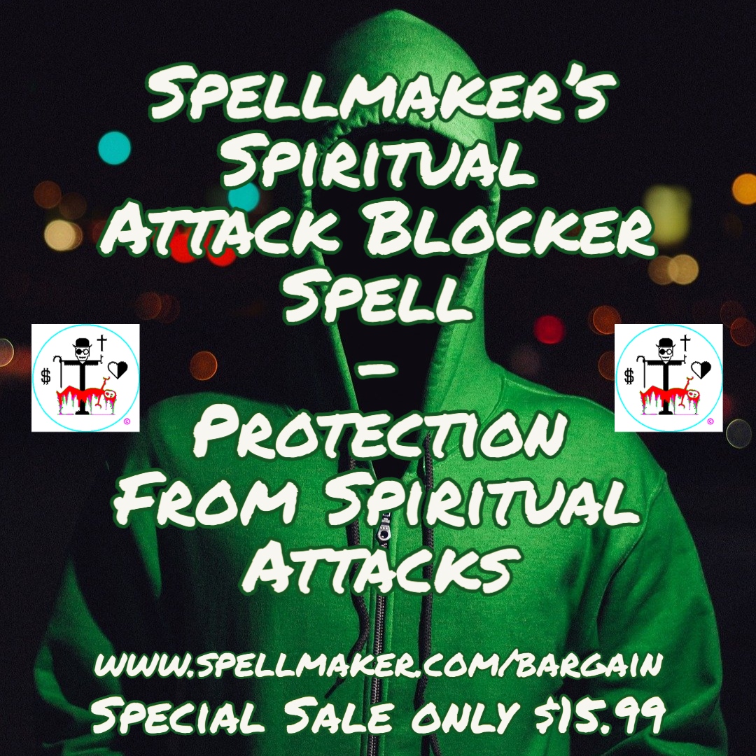 #spiritualattack #hex #evileye #deflect #protect #cleanse #mambosam #spellmaker #voodoo  #thevoodooboutique  #witch #witchcraft #witchesofinstagram  #magick  #neworleans l8r.it/Eddr