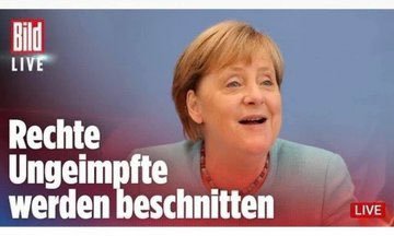 Endlich zeigt die Merkel-Diktatur mal klare Kante.