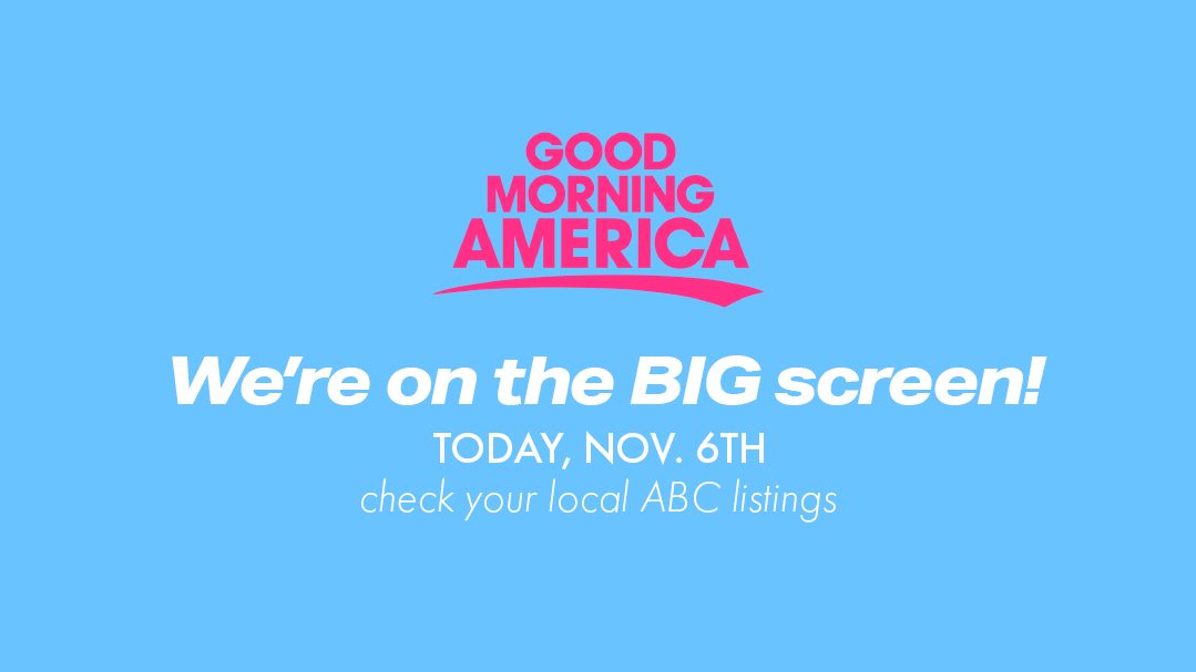 BASEBUTTER's tweet photo. Beauties the BIG announcement is here! We’re on the BIG screen today with @goodmorningamerica . Check your local ABC listings and tune in ✨. #somethingBIGatBB https://t.co/xe9ajyVRdv