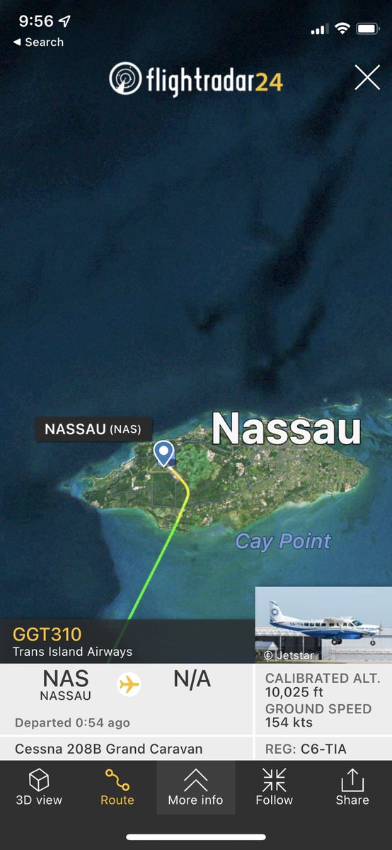 FlconEYES's tweet photo. #GGT310 #0A8071 Avión Cesna 208B Grand Caravan de Bahamas Nassau a Cayo Coco, 14 pasajeros, LIVING LA VIDA LOUCA!🤪 #15NCuba #cuaviones #6Nov https://t.co/0n76JmiqYc