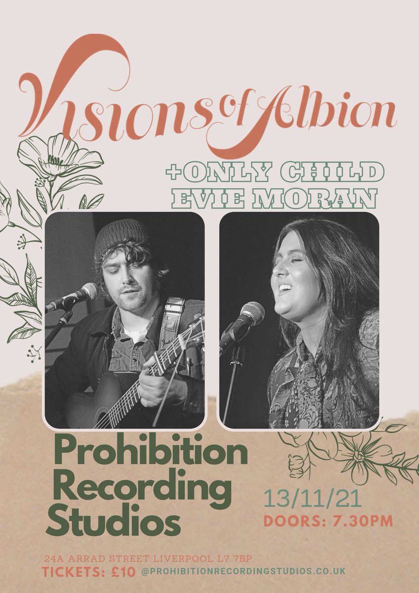VisionsofAlbion's tweet image. Handful of tickets left...

Get yours now!  prohibitionrecordingstudios.co.uk/events/visions…

#tickets #nearlygone #gig #excited