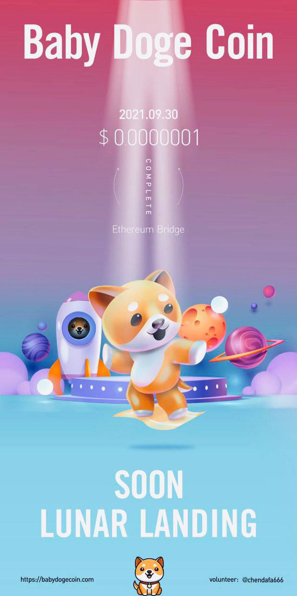 <a href="/binance/">Binance</a> Do you know #BabyDogeCoin?
We have great community 
And amazing road map
900,000 holders just on 5 month